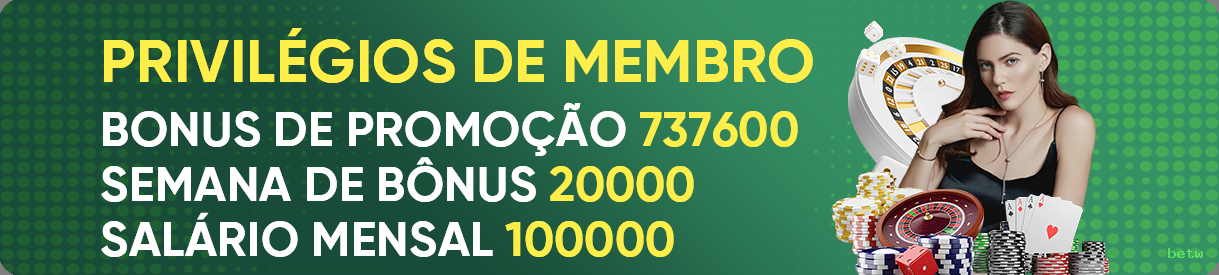 Bônus exclusivos membros VIP betw